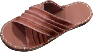 Women's Soft Flat Soled Sandal Ultimate Comfort Lightweight Slippers Pillow Slippers Women's Pillow Slippers