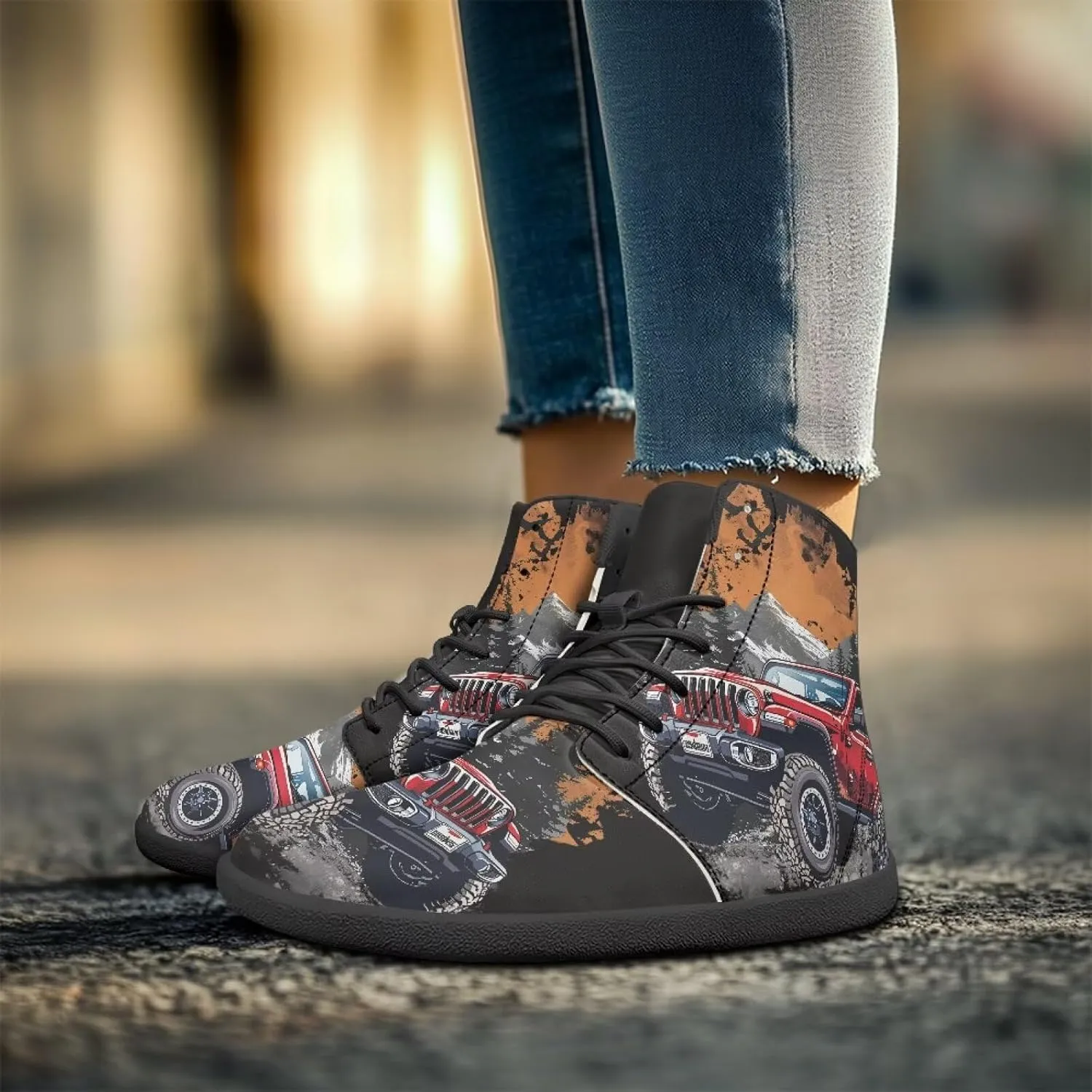 Women's Trail Running Barefoot Shoes Comfortable Zero Drop Sneakers Wide Toe Box PU Leather Casual Shoes SizeUS 6-13.5