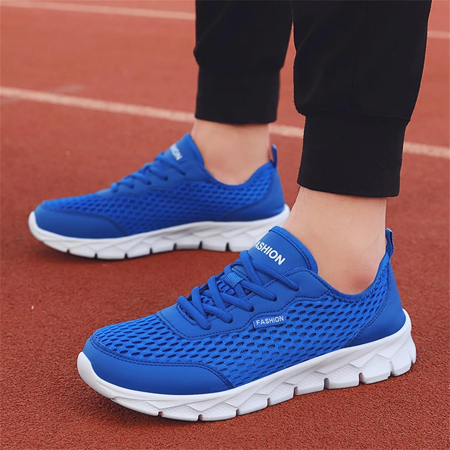 Womens Walking Shoes Lace Up Lightweight Memory Foam Cheer Walking Shoes Women Workout Slip On Shoes Casual Men's Fashion Sneakers White Tennis Shoe Trainers Shoe