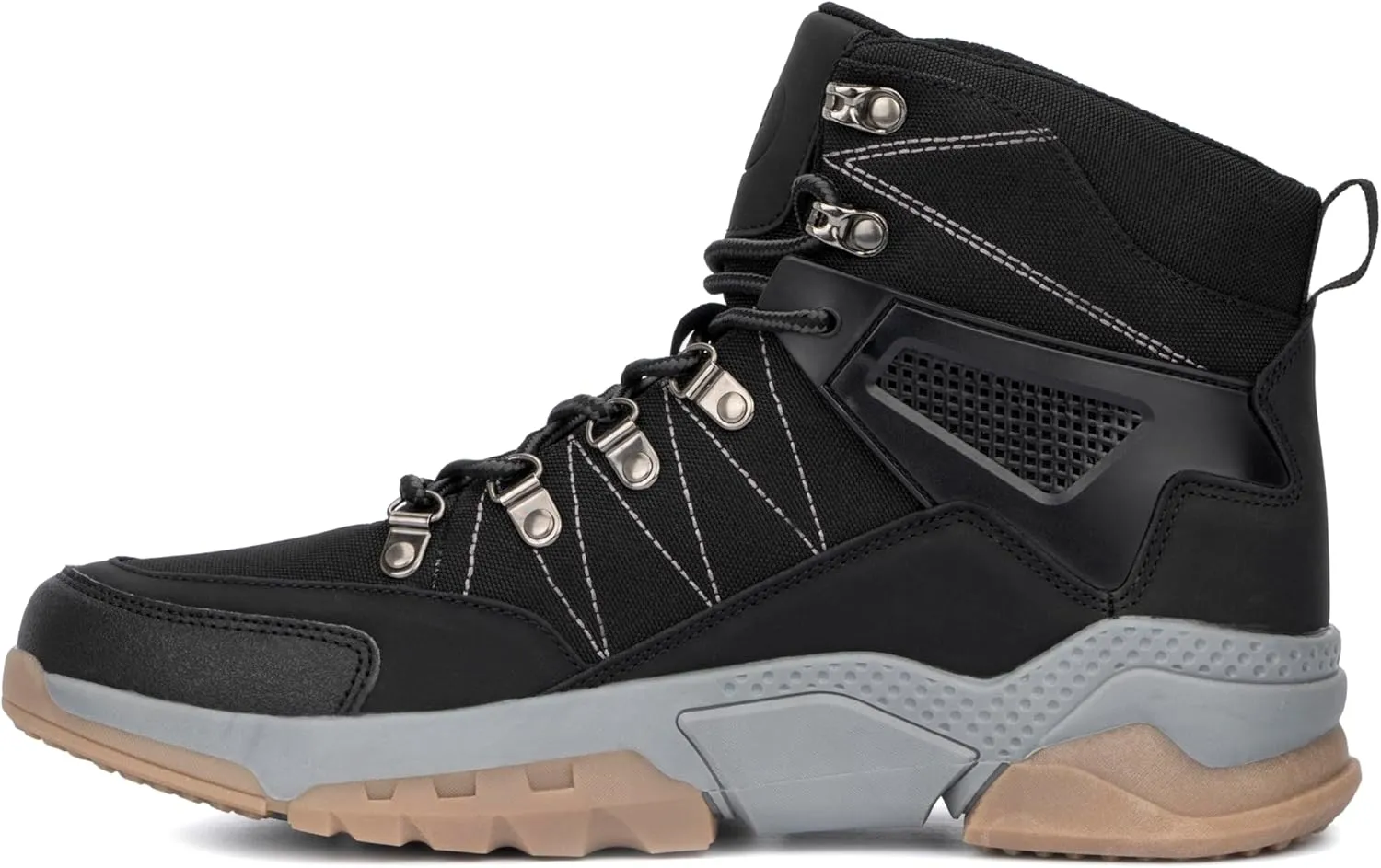 X RAY Mens Miles Casual, Round Boots, Textile Lining, Flats Thermoplastic Rubber Outsole