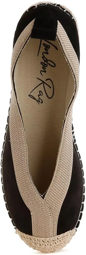 Yalva Microfiber Detachable Lace Espadrilles