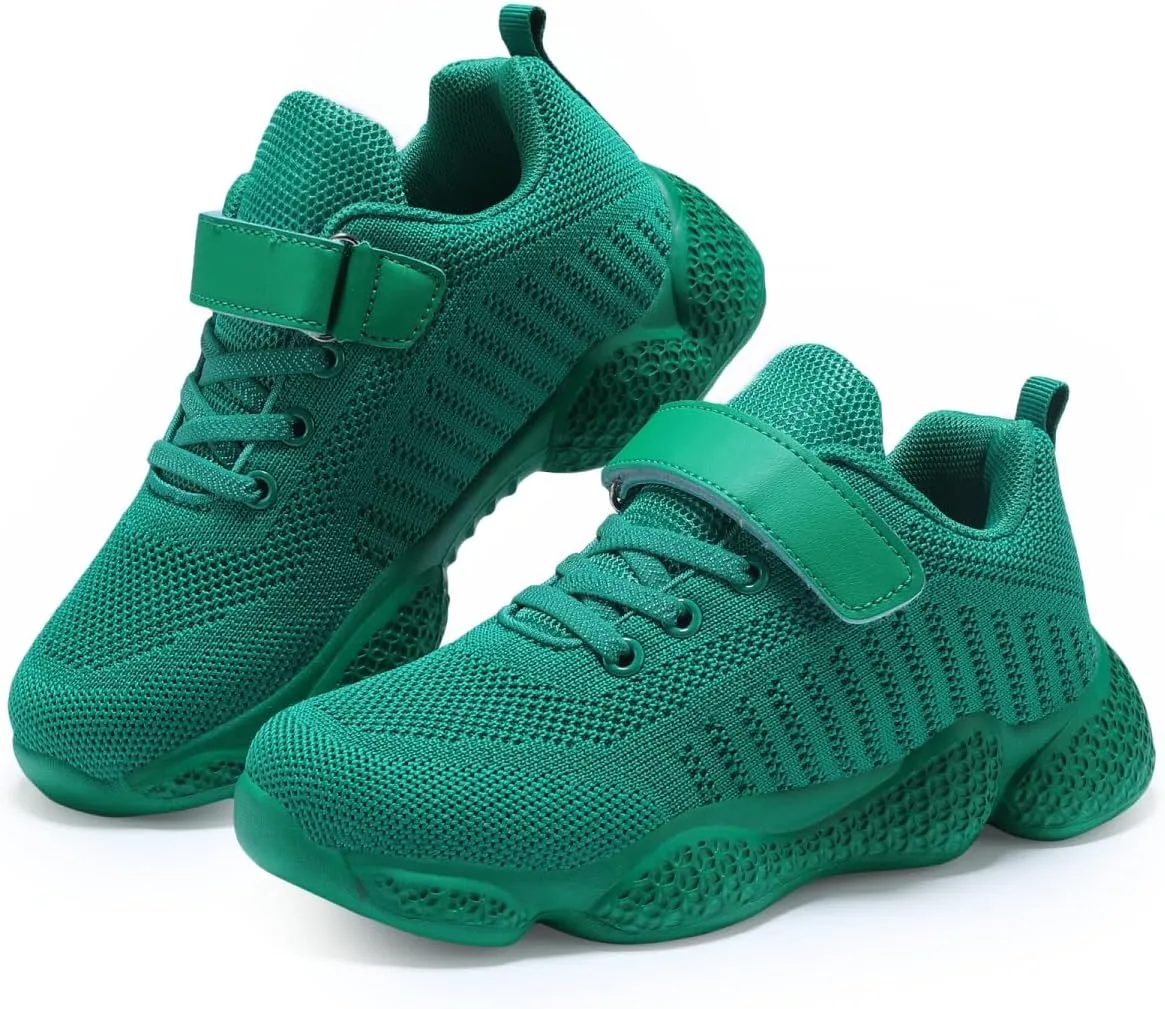 YAVY Unisex-Child Sneakers Tennis Shoes Fashion Running Shoes Lightweight Walking Shoes （Boys/Girls/Little Kid/Big Kid ）