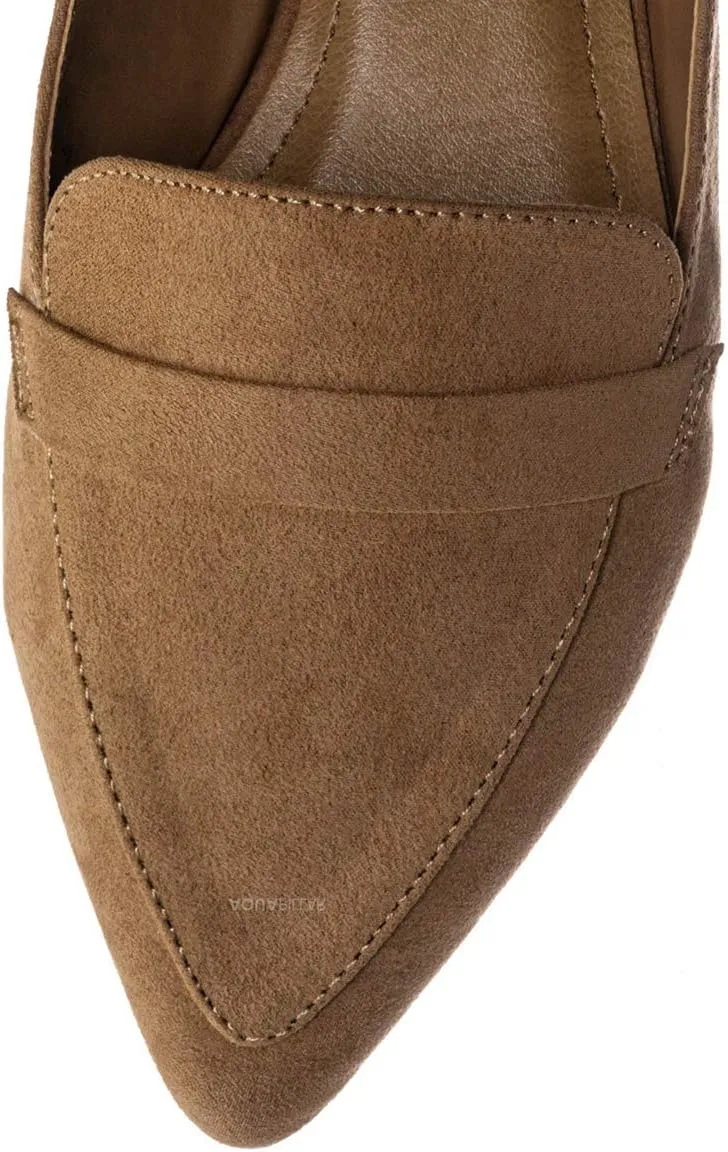 YDN Women Causal Slide Mules Comfy Flats Loafers Poined Toe Slipper Slip On Backless Sandals Fashion Dressy Summer Shoes