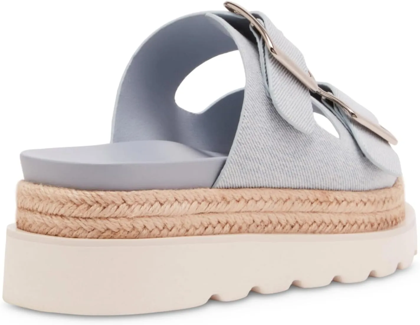 Yishaweiqi Espadrilles Platform Sandals for Women Comfortable Raffia Flatform Sandals Adjustable Buckle Straps Woven Straw Crochet Flat Slide Sandals Summer Beach Shoes
